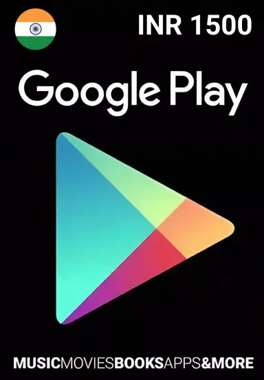 Google Play 1500 INR Gift Card cover image