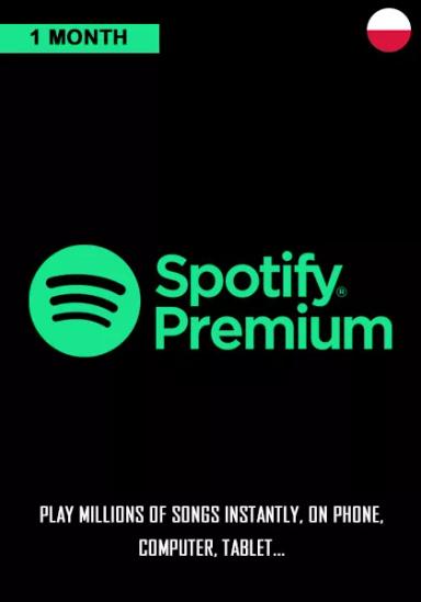 Poland Spotify Premium 1 Month Membership cover image