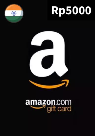 India Amazon 5000 INR Gift Card cover image