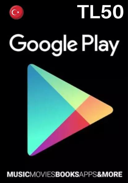 Turkey Google Play 50 TRY Gift Card_cover