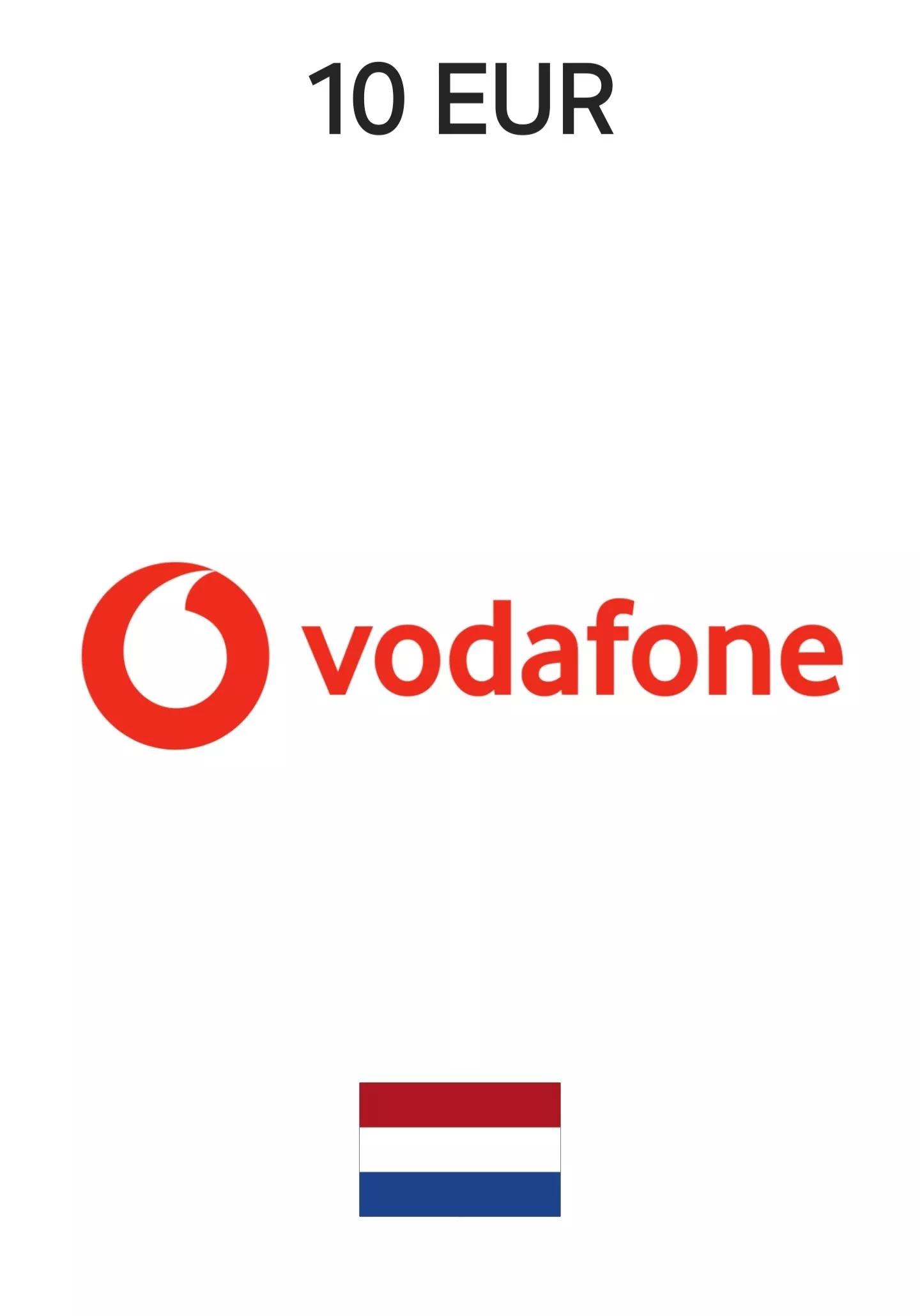 Vodafone Netherlands 10 EUR Gift Card cover image