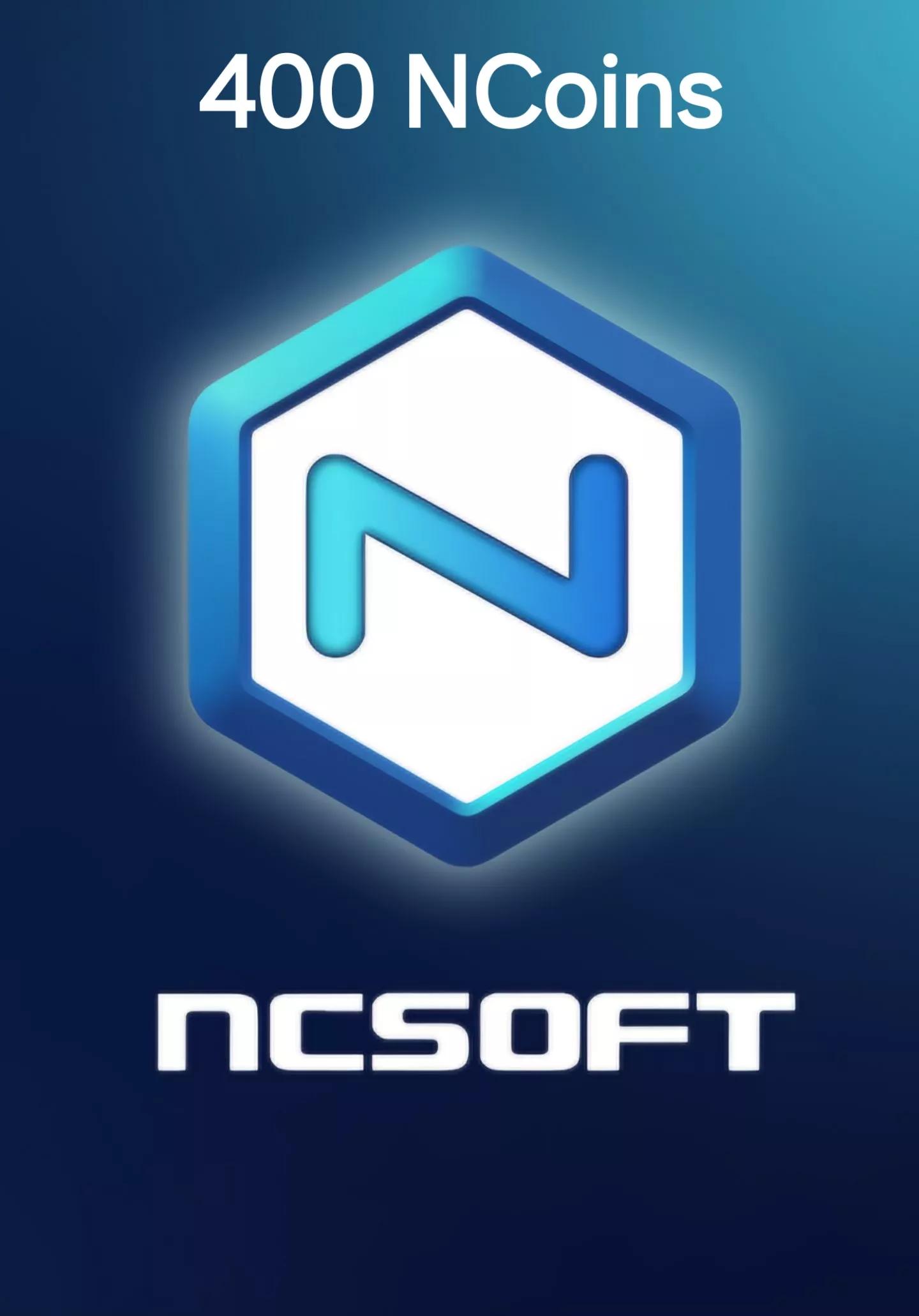 NCSOFT 400 NCoins Gift Card cover image