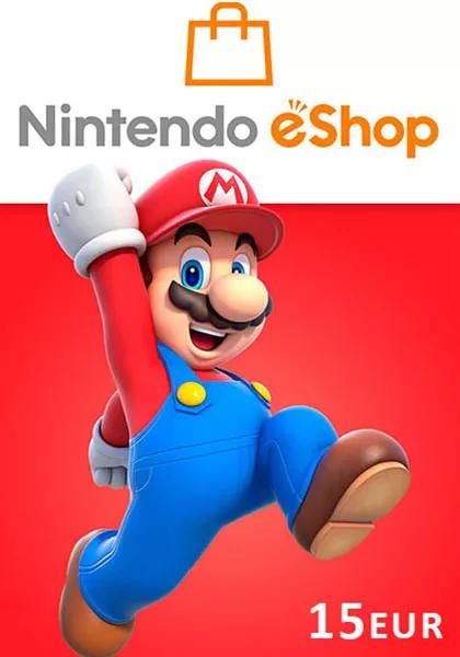 Buy EU game Gift 15 Online eShop Euro Punktid | Card Nintendo