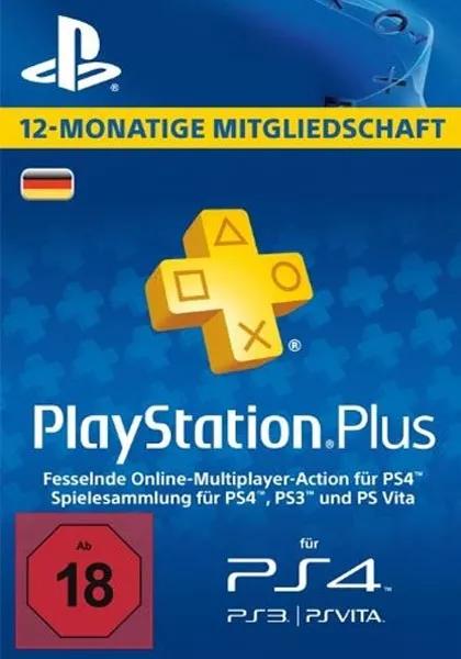 12 Month PSN Plus Premium Subscription (Germany)