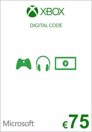 EU Xbox 75 Euro Gift Card cover image