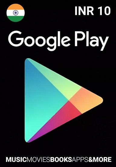 Google Play 10 INR Gift Card cover image