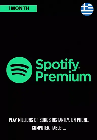 Spotify 1 Month GR Gift Card cover image