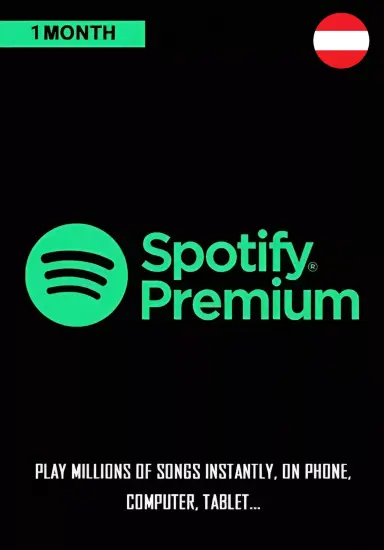 Spotify 1 Month AT Gift Card cover image