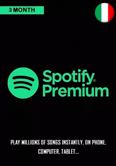 Spotify 3 Months IT Gift Card cover image