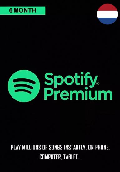 Spotify 6 Months NL Gift Card cover image