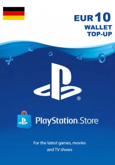 Germany PSN 10 EUR Gift Card cover image