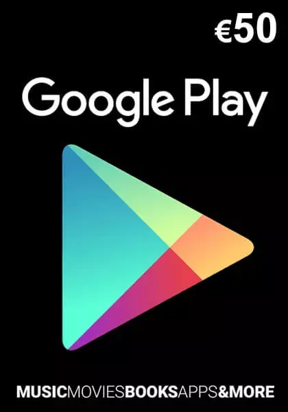 Google Play 50 Euro Gift Card