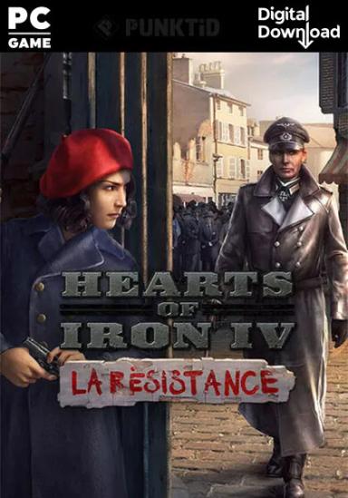 Hearts of Iron IV - La Resistance DLC (PC) cover image