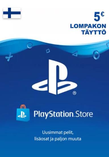 Finland PSN 5 EUR Gift Card cover image