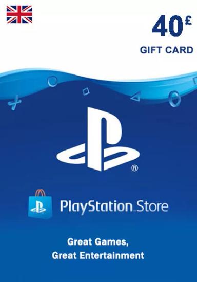 UK PSN 40 GBP Gift Card cover image