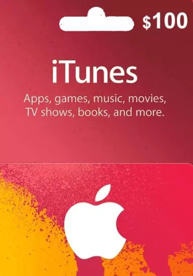 iTunes USA 100 USD Gift Card cover image