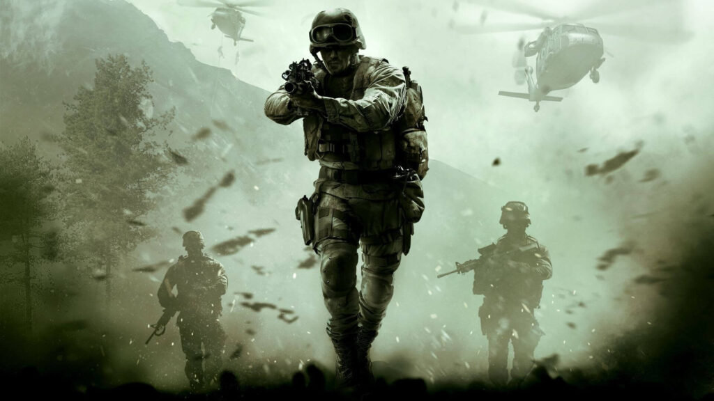 cover from call of duty 4 modern warfare