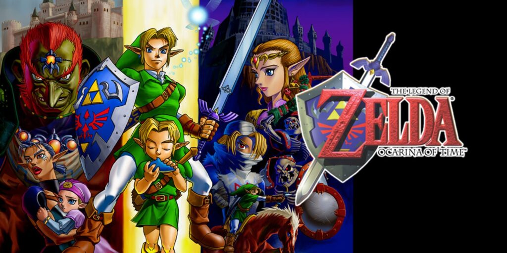 Legend Of Zelda Ocarina Of Time cover