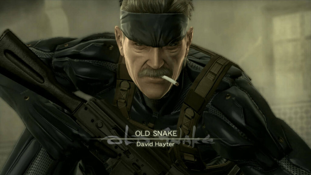 screenshot from metal gear solid 4