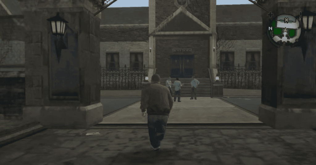 screenshot from bully for ps2