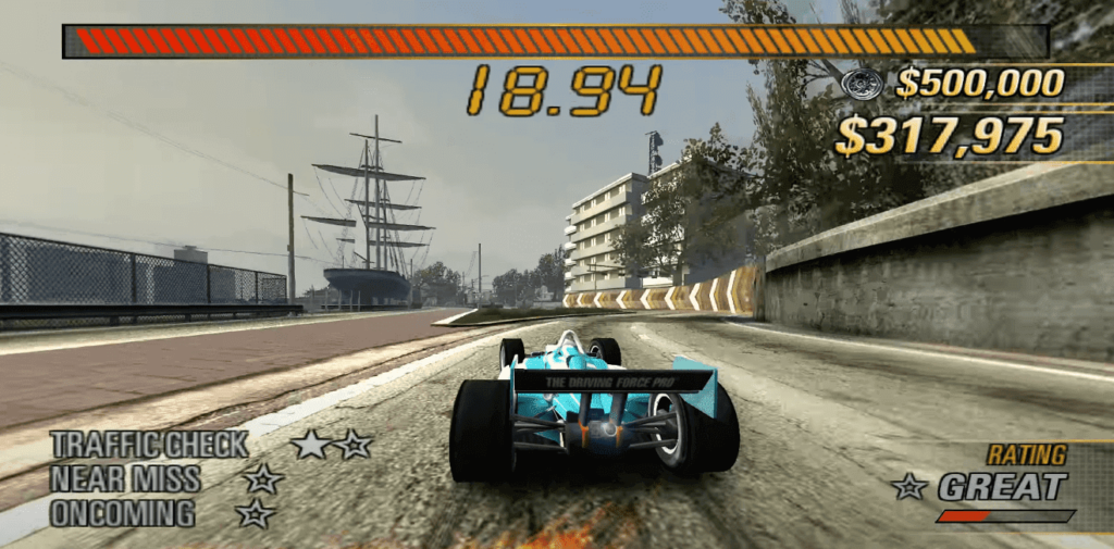 screenshot from burnout revenge for ps2