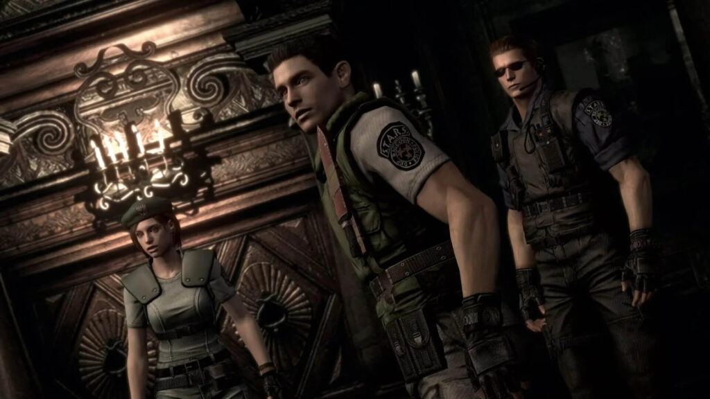 resident evil screenshot from the game