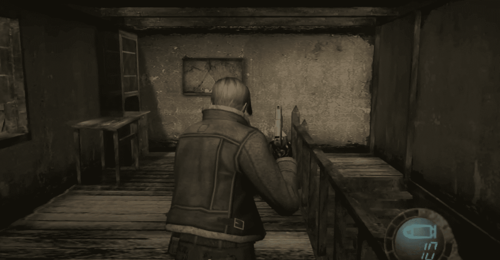 screenshot from resident evil 4 for ps2