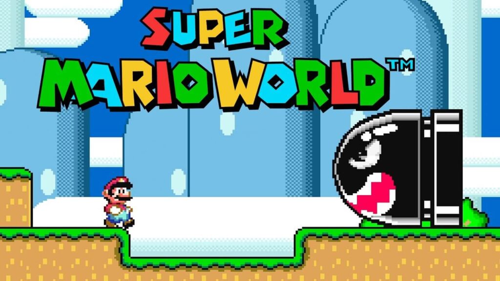 super mario world cover