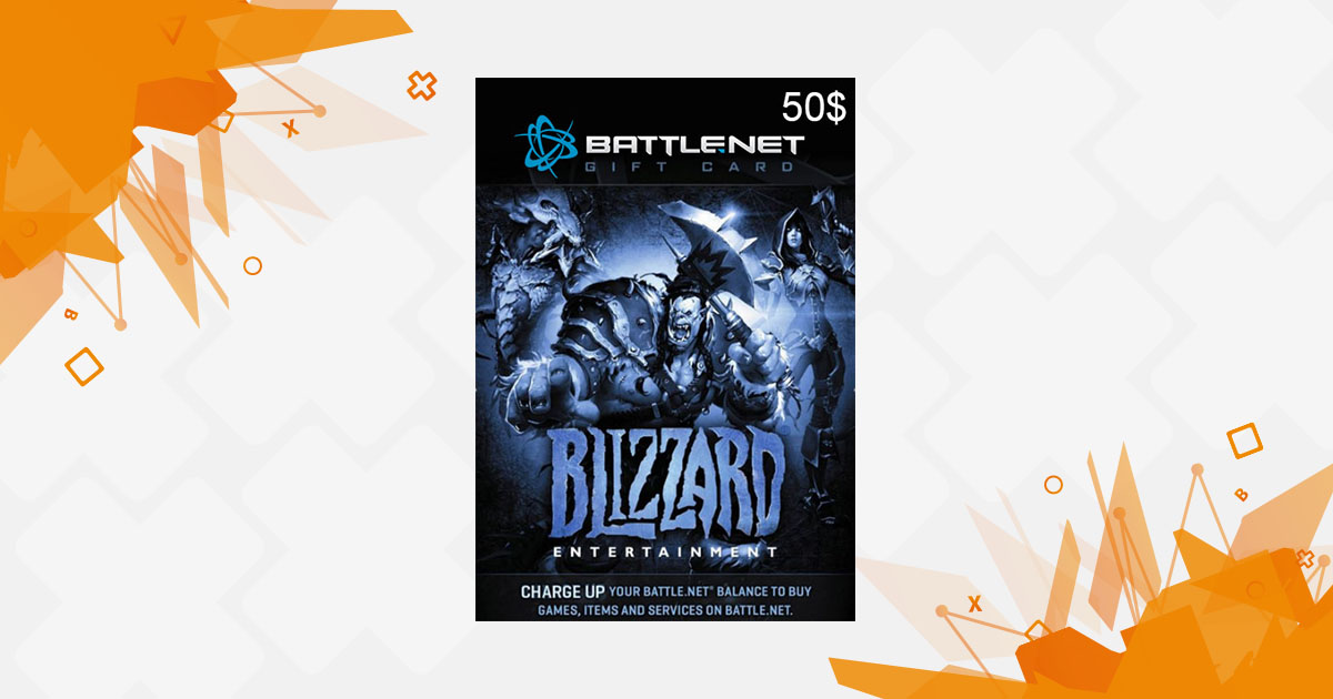 BattleNet: подарочная карта на 50 долларов | Доставка 24\7
