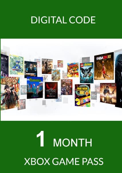 xbox game pass 1 month digital code