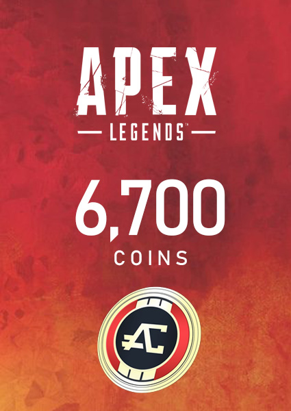 APEX Legends - 6000 Apex Coins (+700 Bonus) | Digital delivery