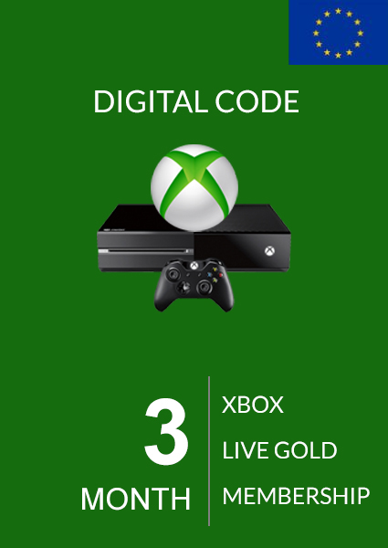 one month gold xbox live
