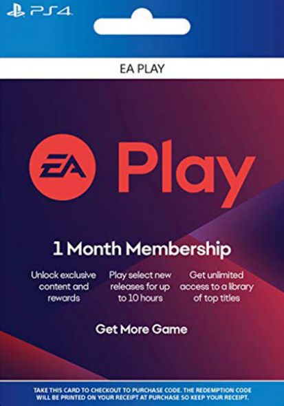 ps4 1 month card