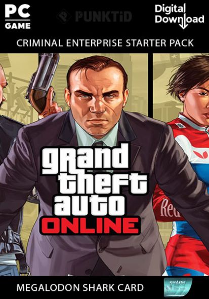 gta criminal starter pack megalodon shark cash card cover