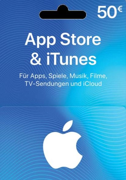iTunes Germany 50â‚¬ Gift Card | Digital delivery 24/7