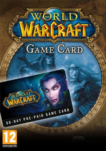 World Of Warcraft 60 Day Prepaid Game Time Digital Delivery