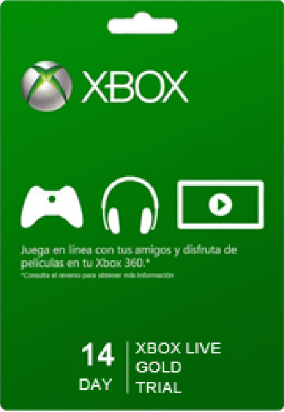 xbox live gold 14 day trial