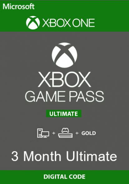 Xbox Game Pass Ultimate 3 Month Membership Xbox One