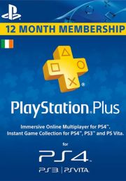 Ireland PSN Plus 12-Month Subscription Code