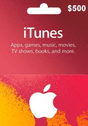 iTunes USA 500 USD Gift Card 
