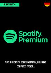 Germany Spotify Premium 6 Month Membership