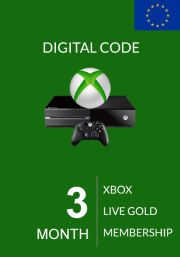 EU Xbox Live 3 Month Gold Membership 